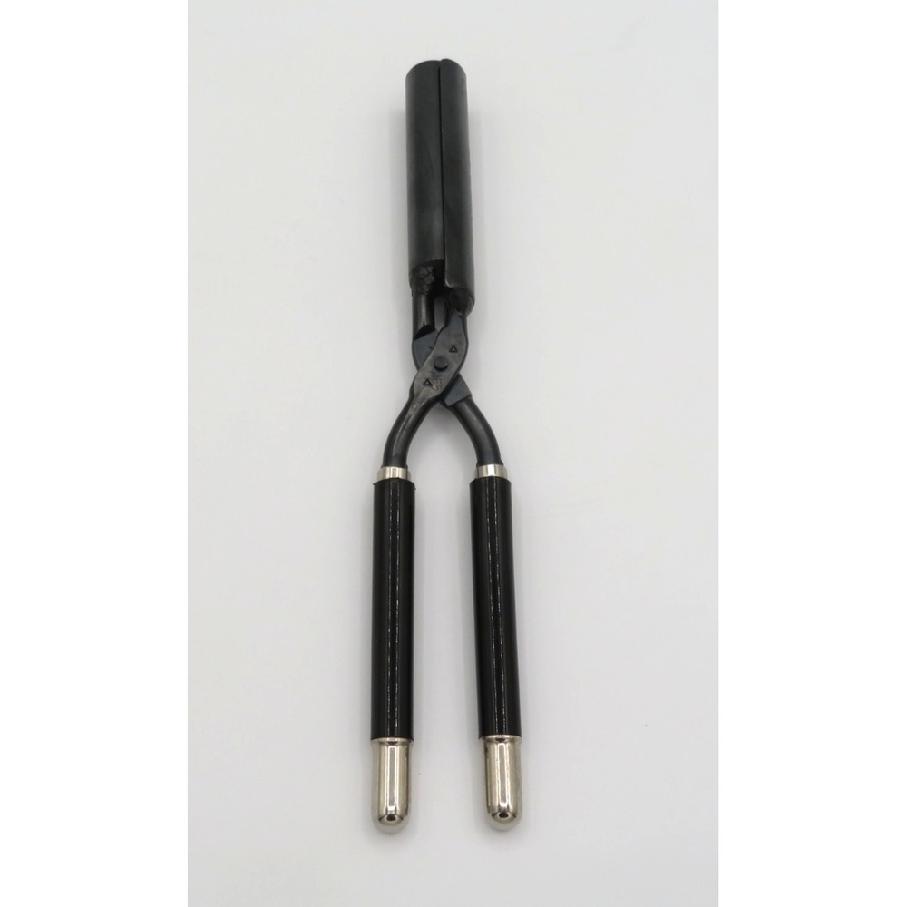 Black Satin Thermal Curling Metal Iron 30L